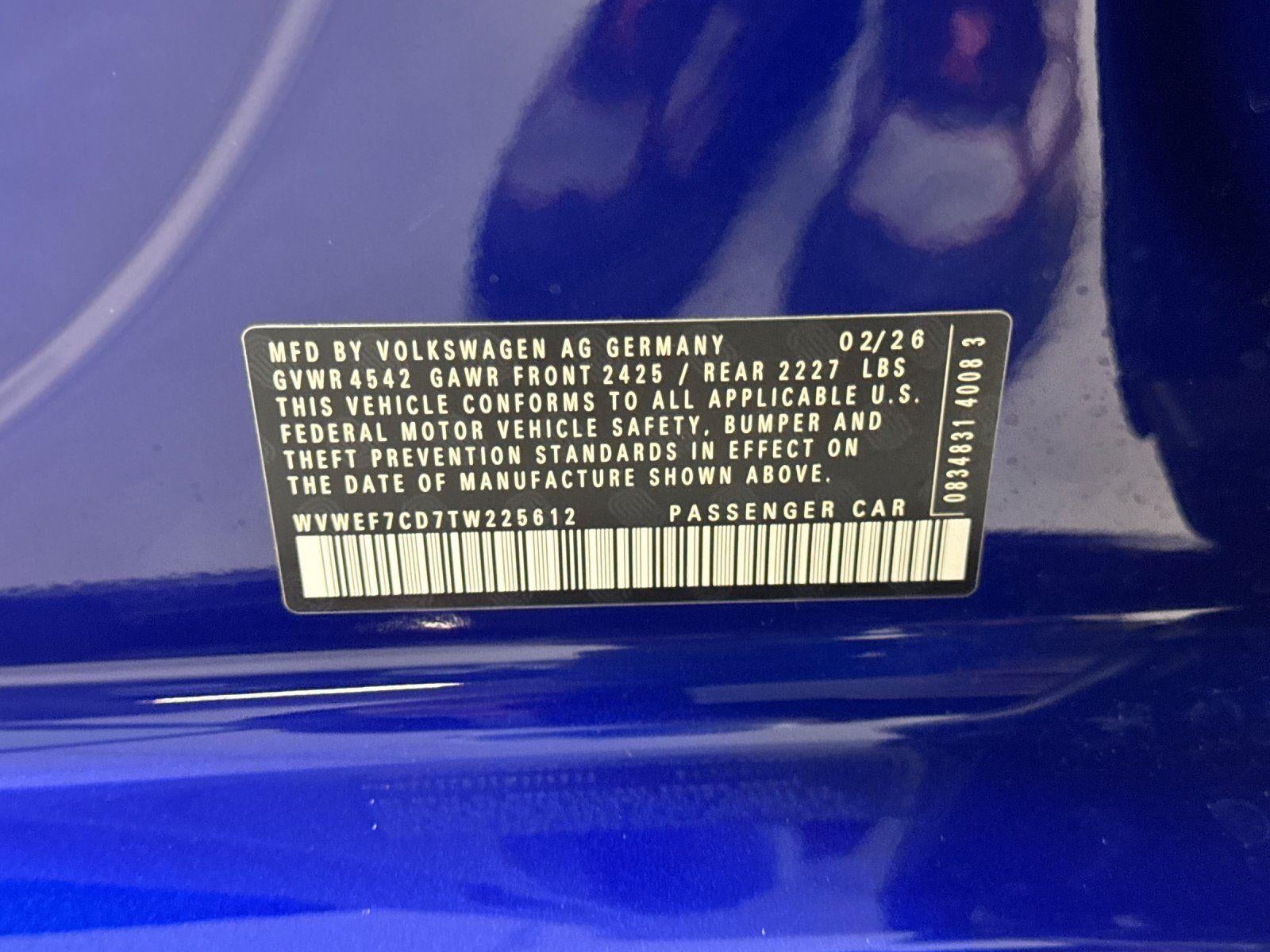 2026 Volkswagen Golf R 2.0T DSG