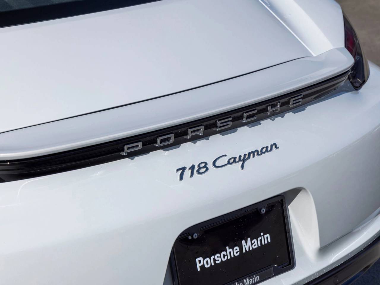 2018 Porsche 718 Cayman