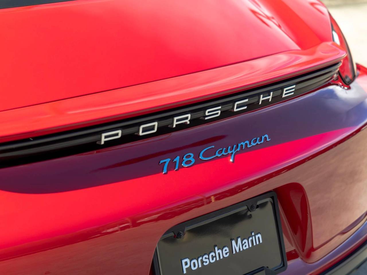 2025 Porsche 718 Cayman