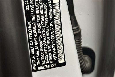 2025 Porsche Taycan Base