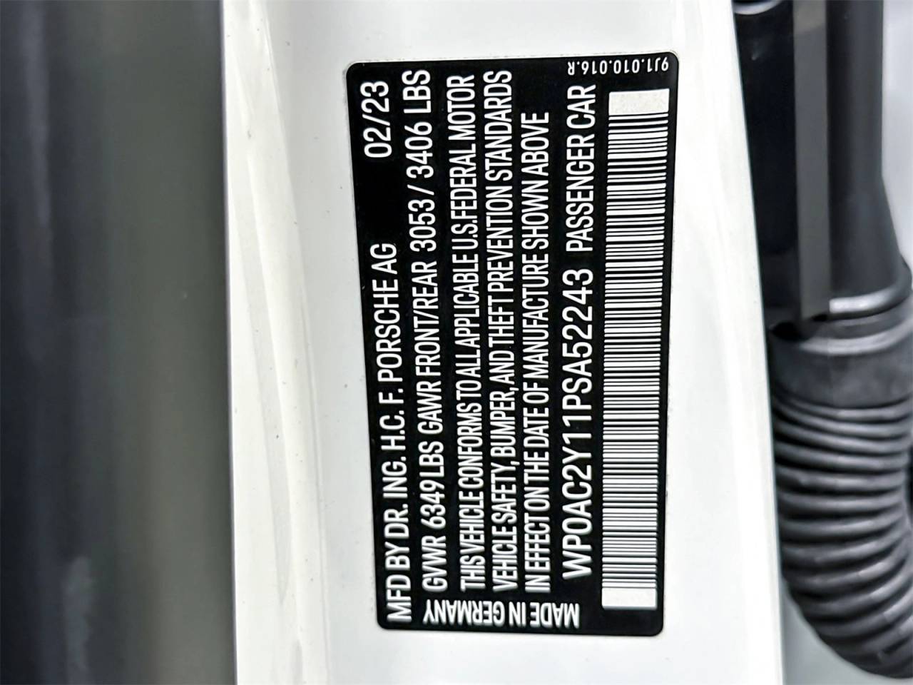 2023 Porsche Taycan Taycan Turbo (MY23)