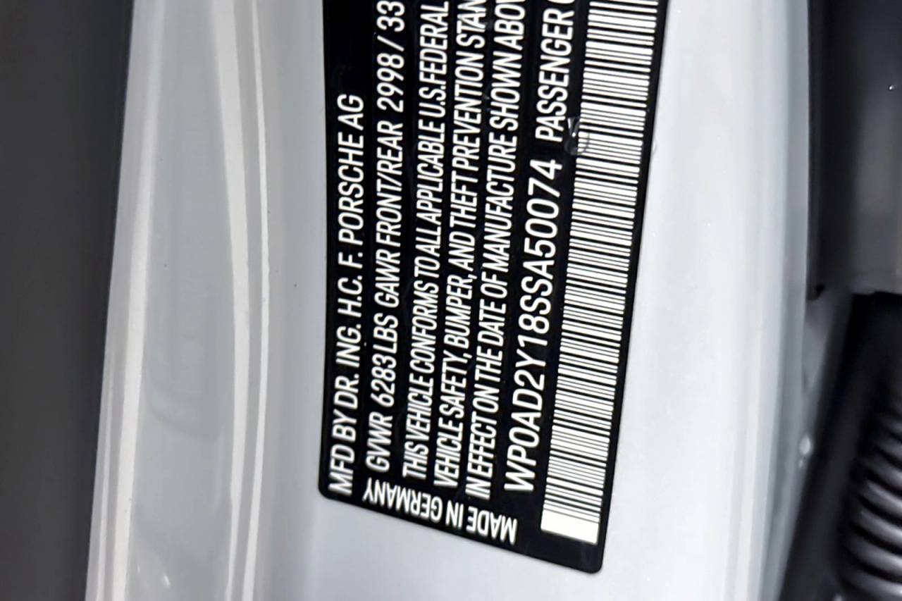 2025 Porsche Taycan Taycan GTS