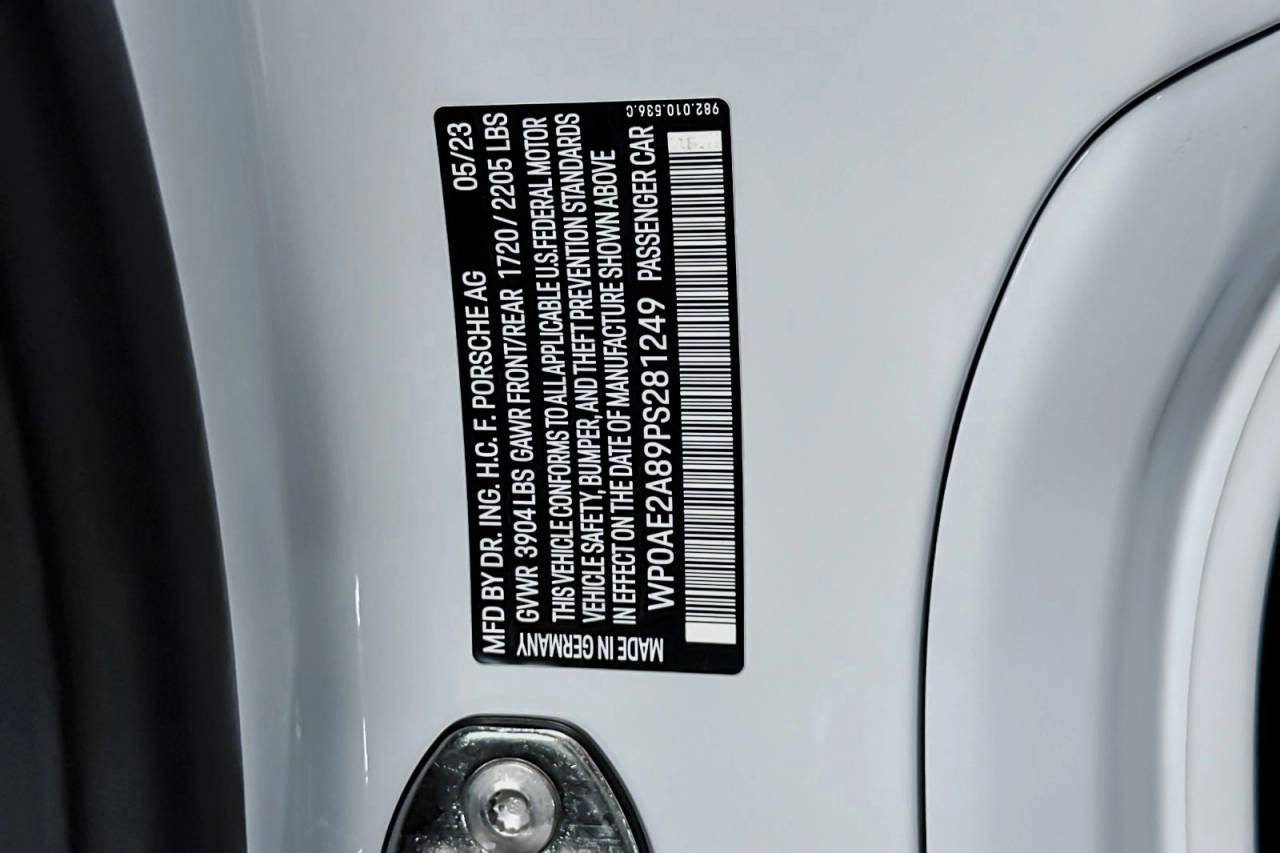 2023 Porsche 718 718 Cayman GT4 RS (MY23)