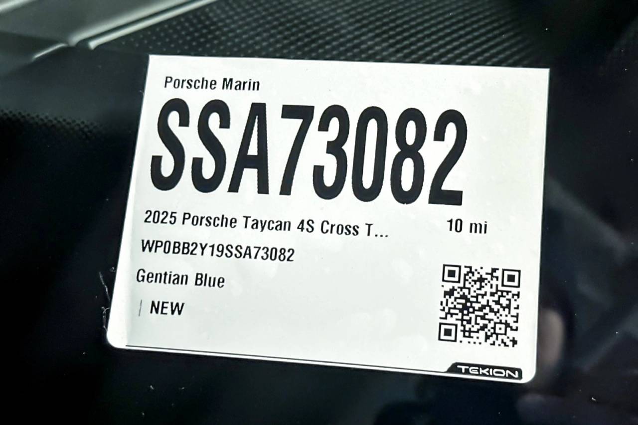 2025 Porsche Taycan Taycan 4S Cross Turismo