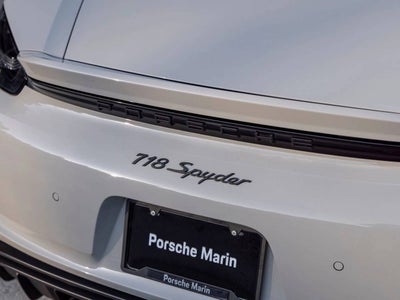 2021 Porsche 718 Spyder