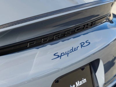 2025 Porsche 718 718 Spyder RS