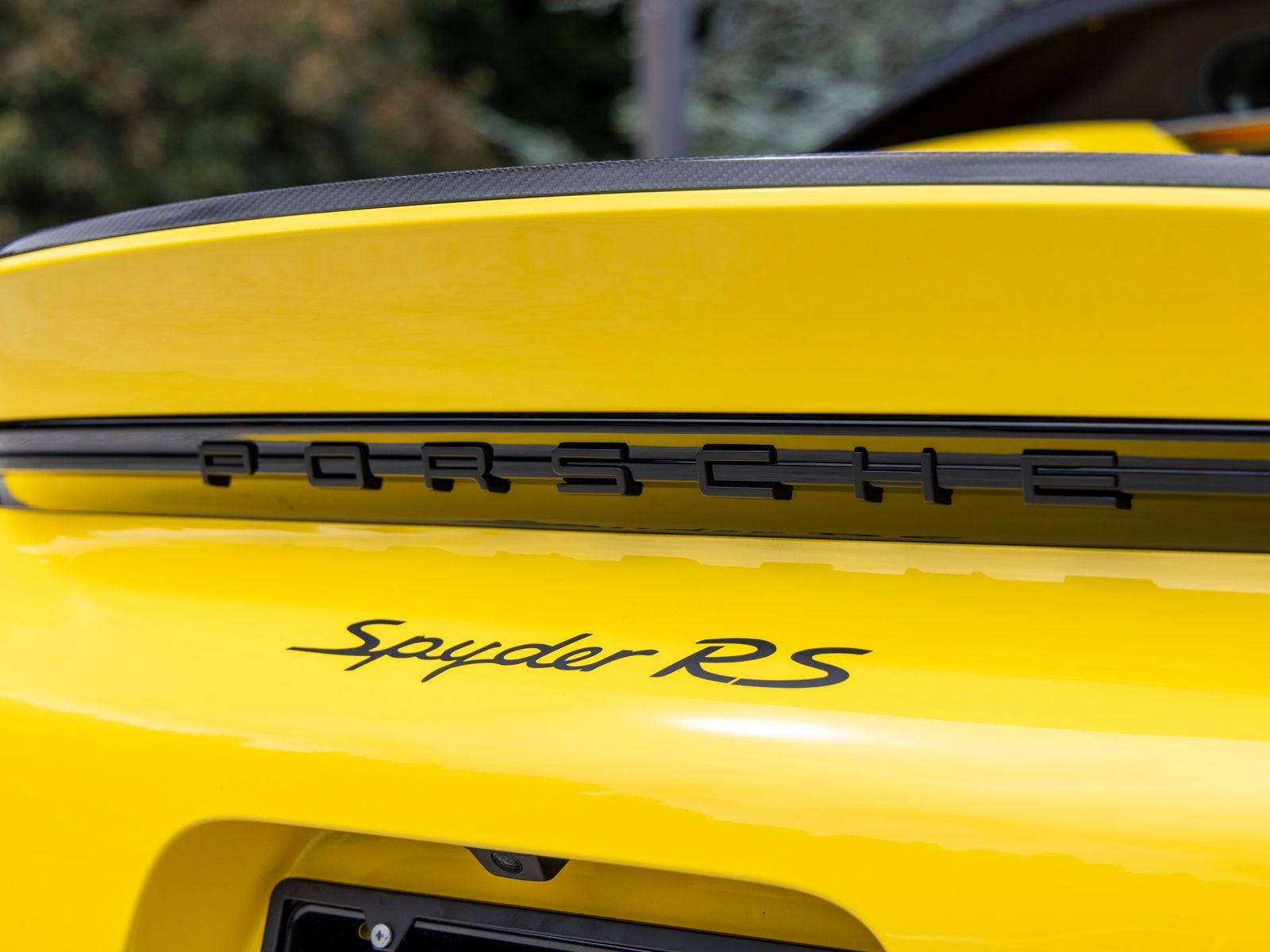 2025 Porsche 718 Spyder RS