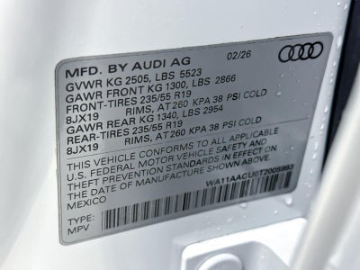 2026 Audi Q5 Premium