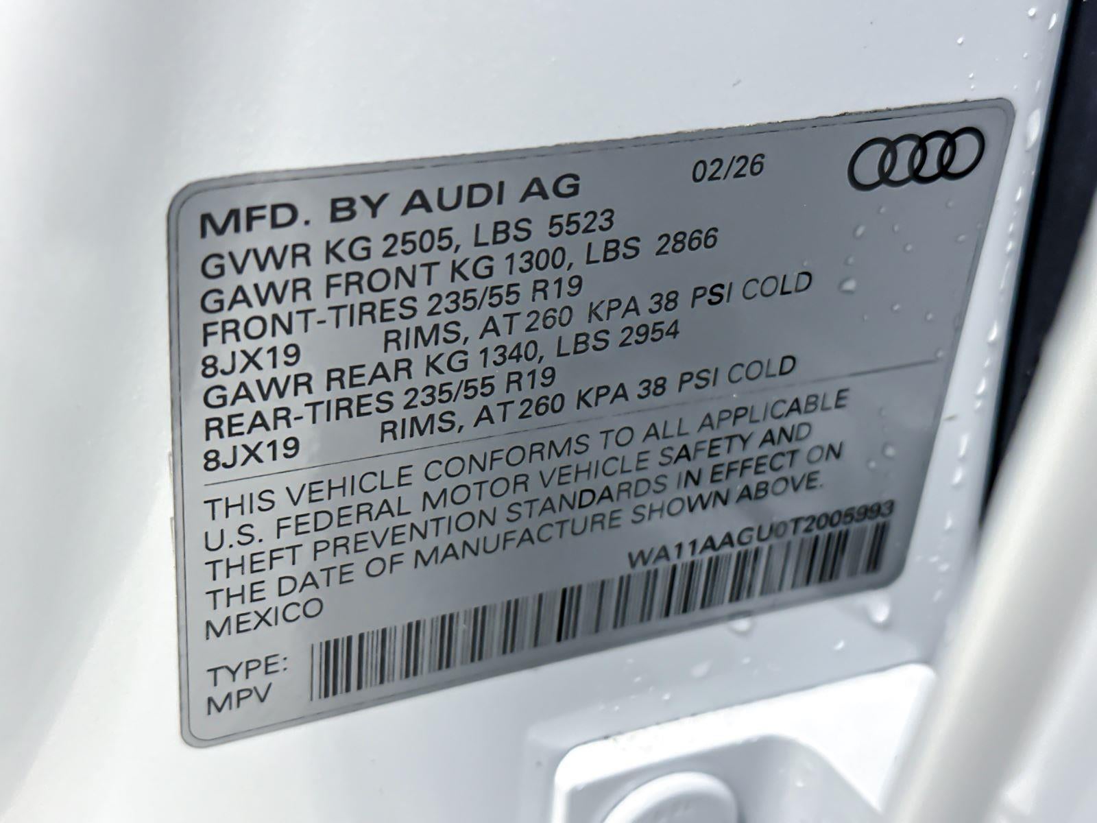 2026 Audi Q5 Premium