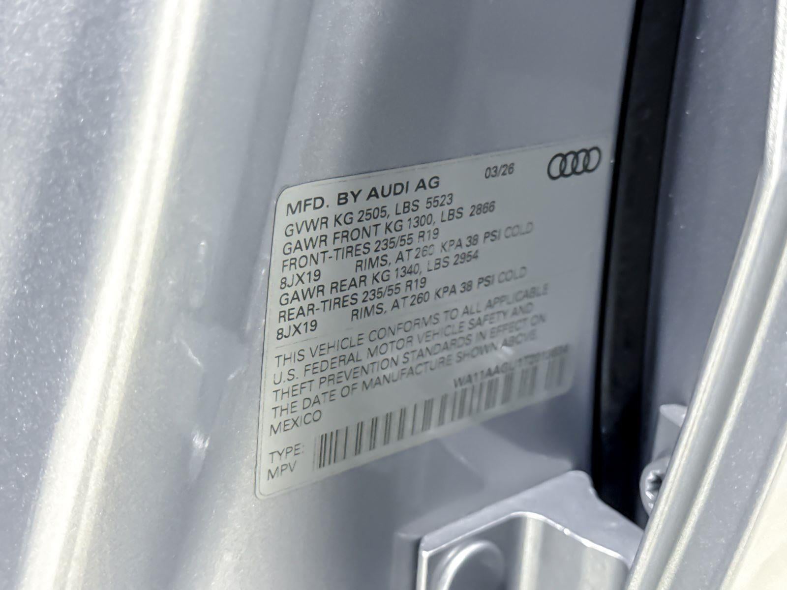 2026 Audi Q5 Premium