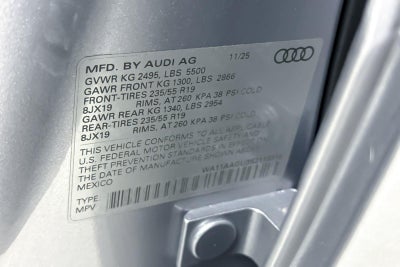 2025 Audi Q5 Premium