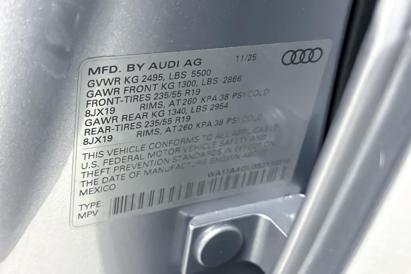 2025 Audi Q5 Premium