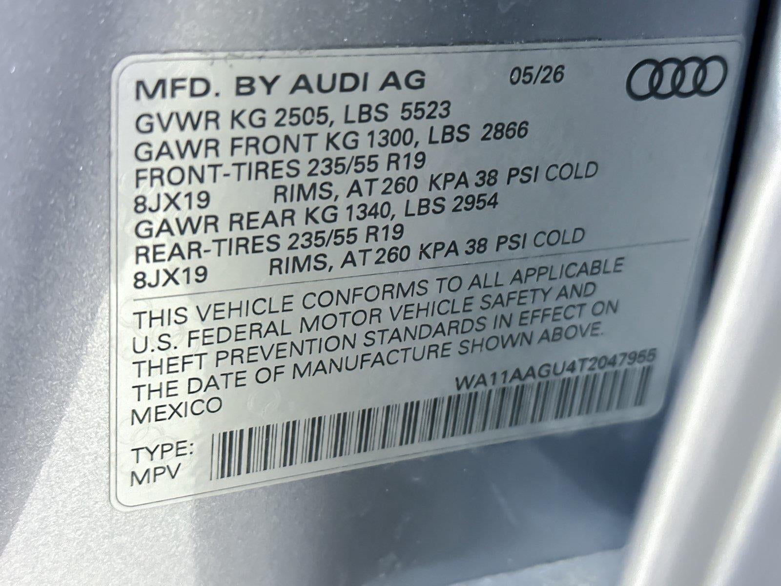2026 Audi Q5 Premium