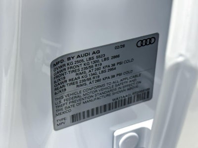 2026 Audi Q5 Premium