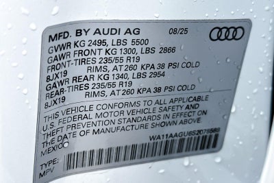 2025 Audi Q5 Premium