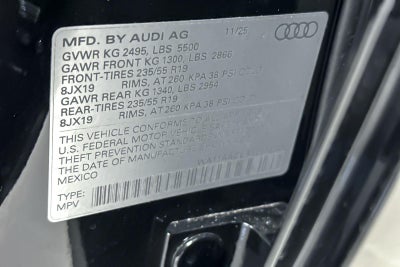 2025 Audi Q5 Premium