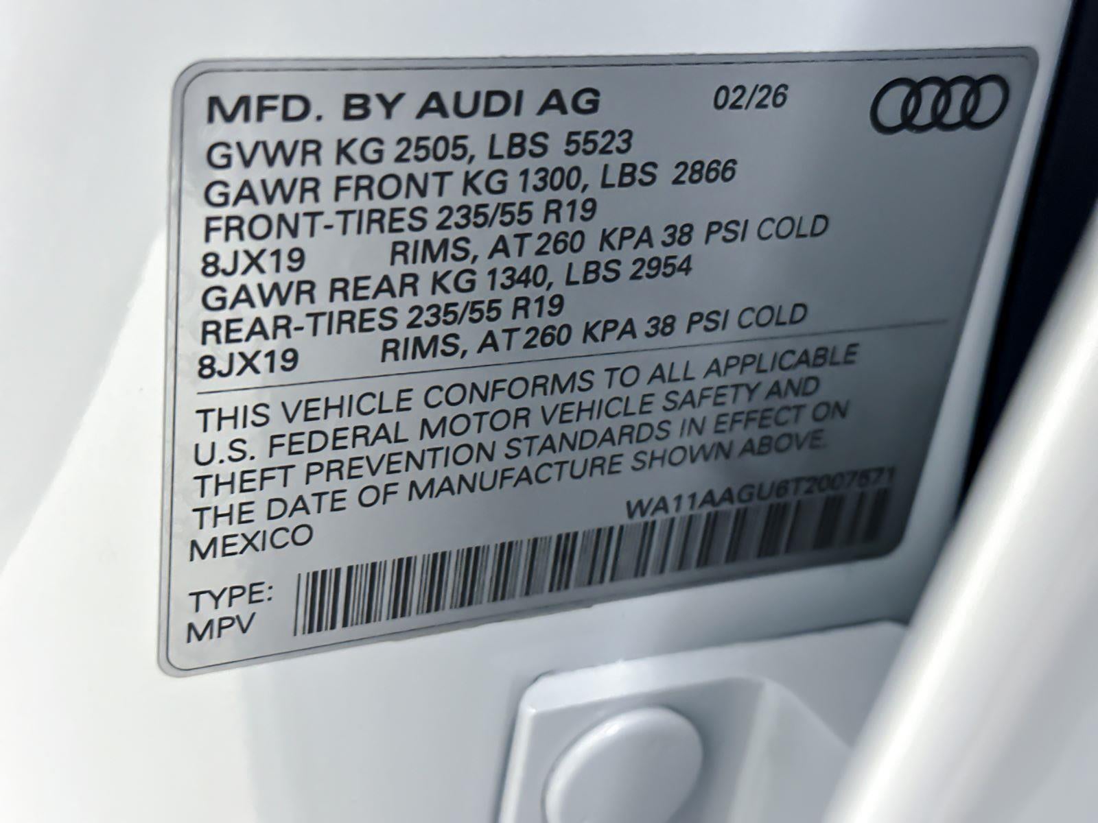 2026 Audi Q5 Premium