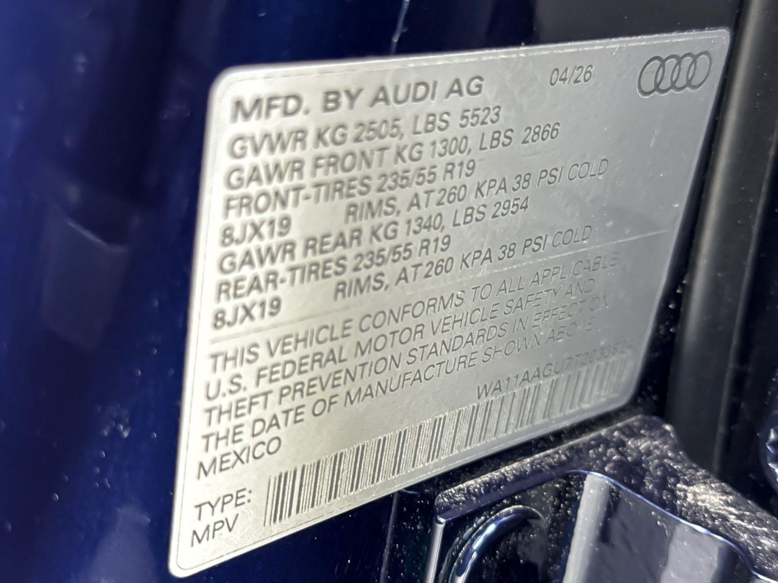 2026 Audi Q5 Premium