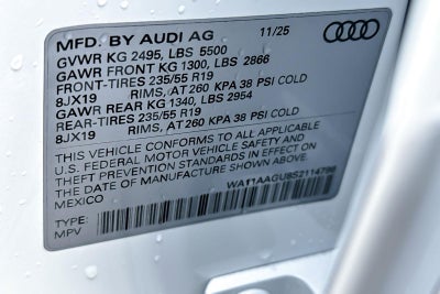 2025 Audi Q5 Premium