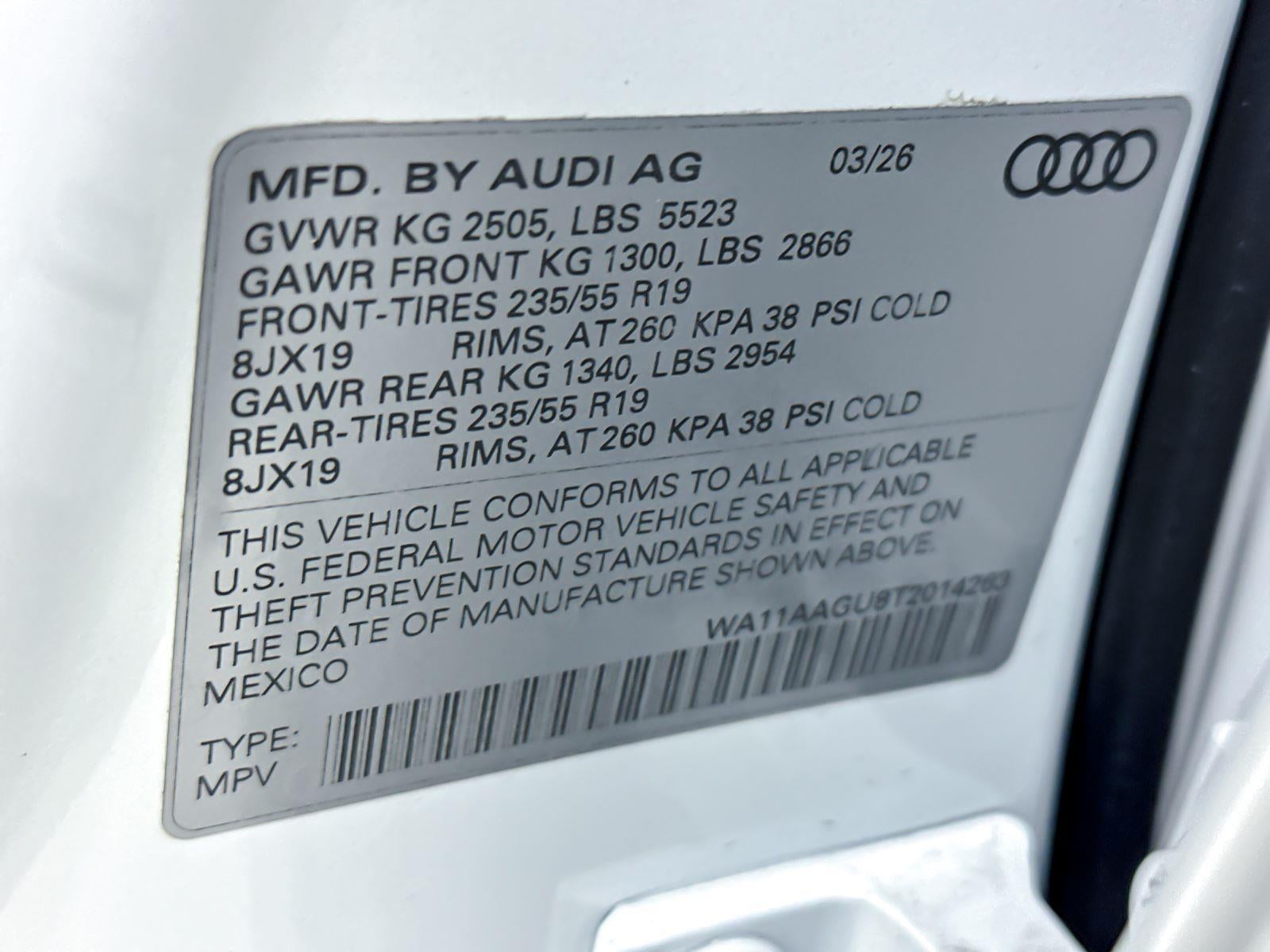 2026 Audi Q5 Premium