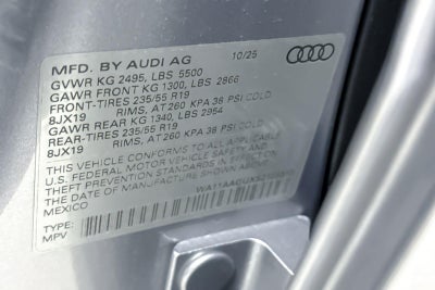 2025 Audi Q5 Premium