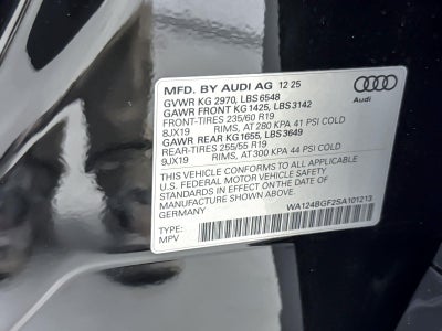 2025 Audi Q6 e-tron Premium Plus