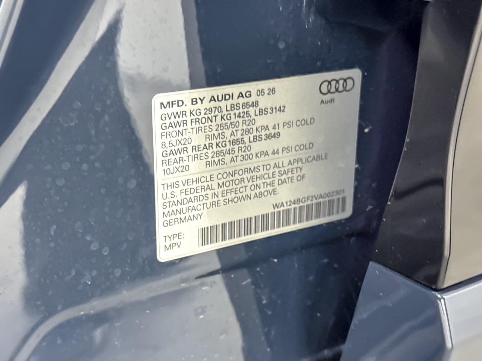 2027 Audi Q6 E-Tron Premium Plus
