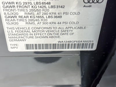 2025 Audi Q6 e-tron Premium Plus