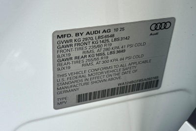 2025 Audi Q6 e-tron Premium Plus