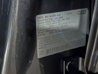 2026 Audi SQ5 Premium Plus