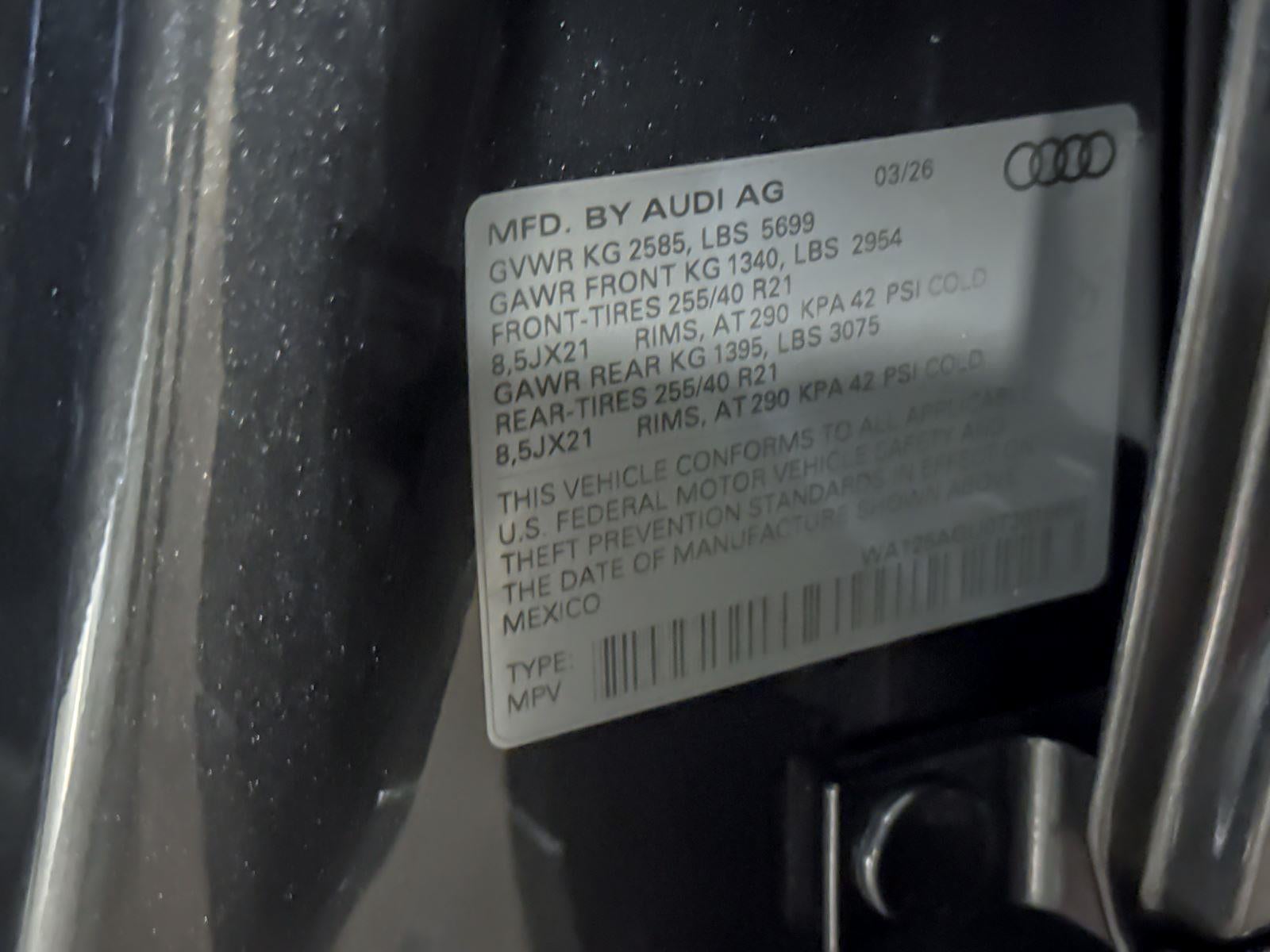 2026 Audi SQ5 Premium Plus