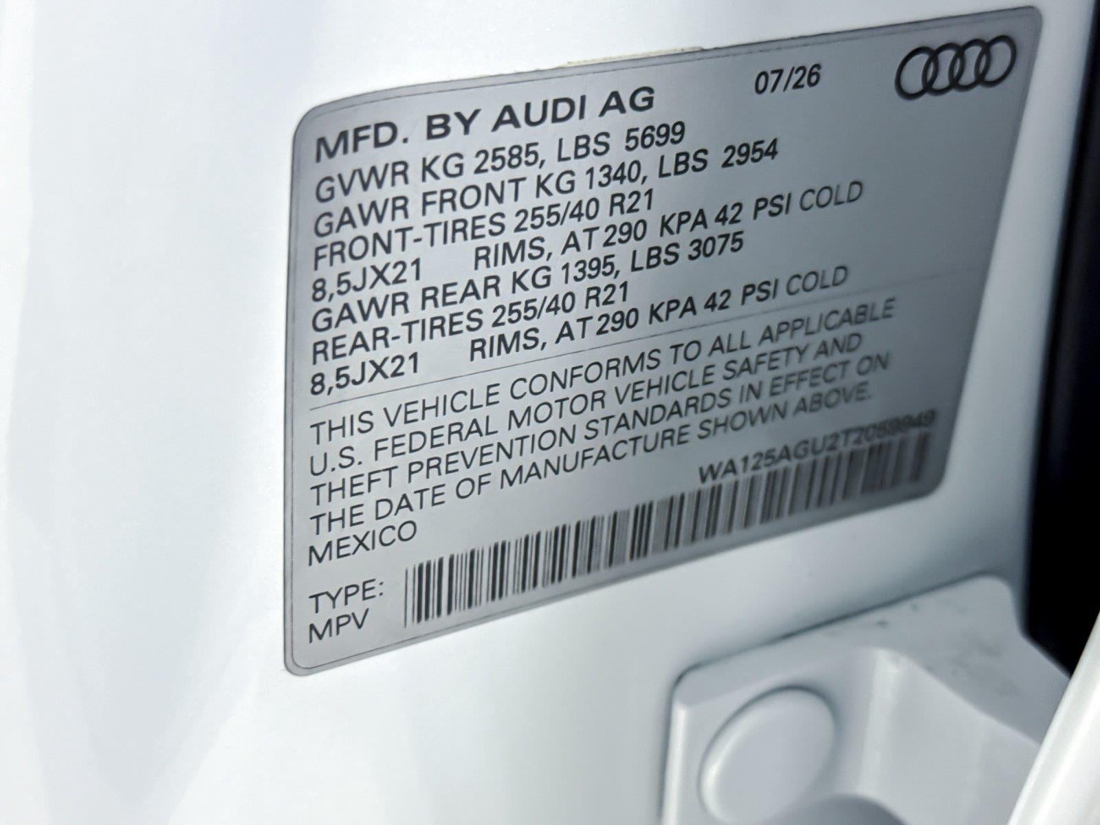 2026 Audi Sq5 Premium Plus