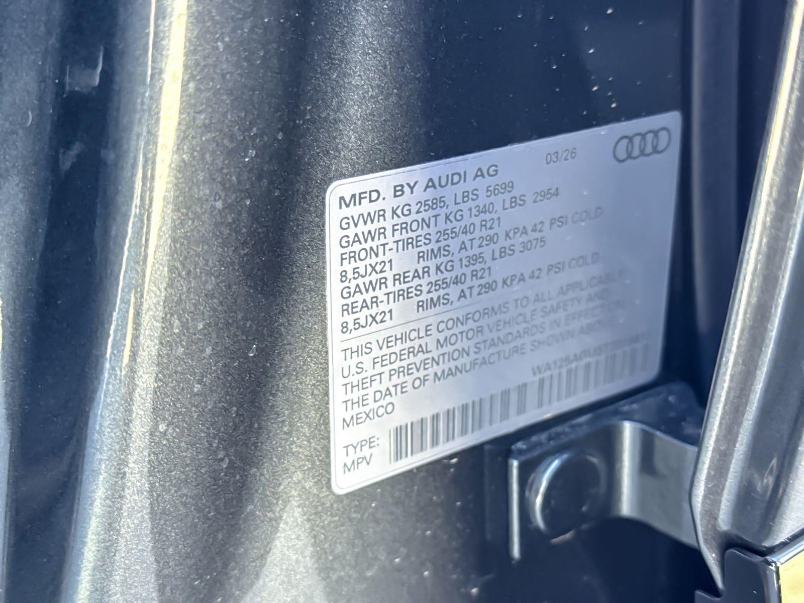 2026 Audi SQ5 Premium Plus