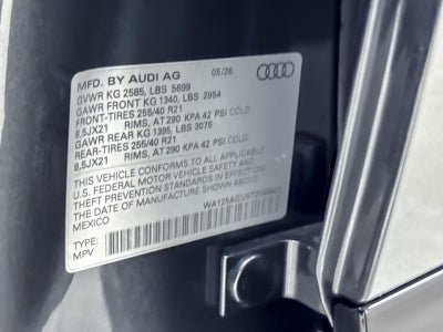 2026 Audi SQ5 Premium Plus