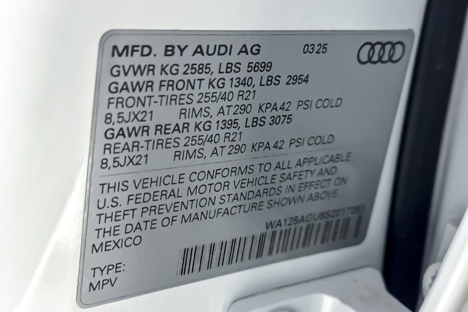 2025 Audi SQ5 Premium Plus