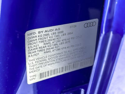 2026 Audi Sq5 Premium Plus