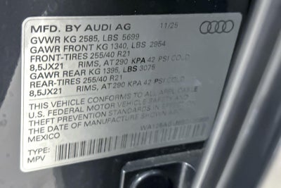 2025 Audi SQ5 Premium Plus