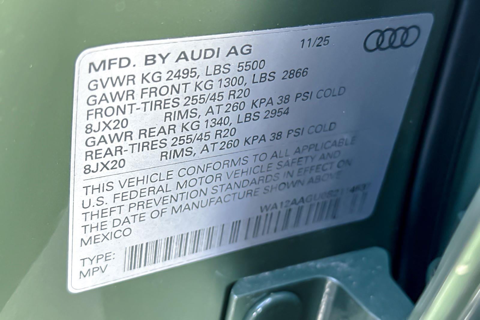 2025 Audi Q5 Premium Plus