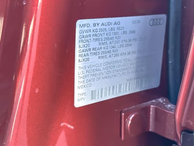 2026 Audi Q5 Premium Plus