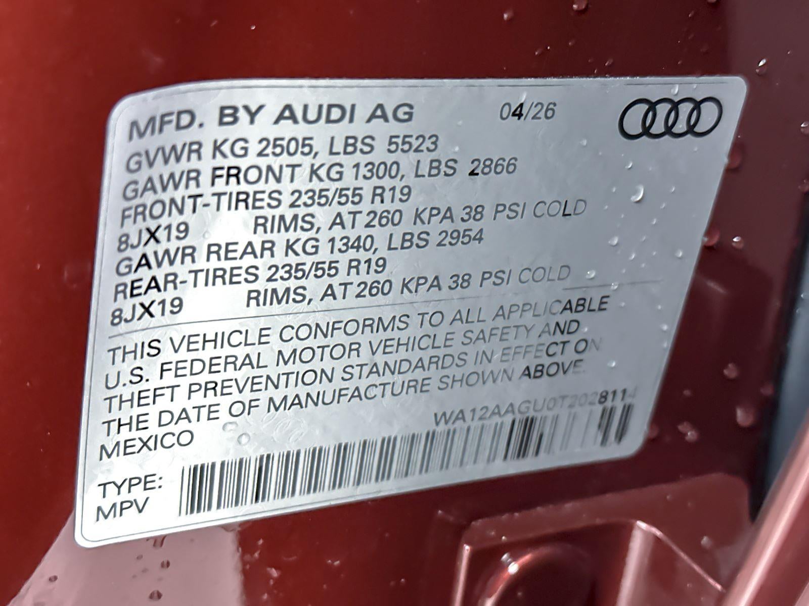 2026 Audi Q5 Premium Plus