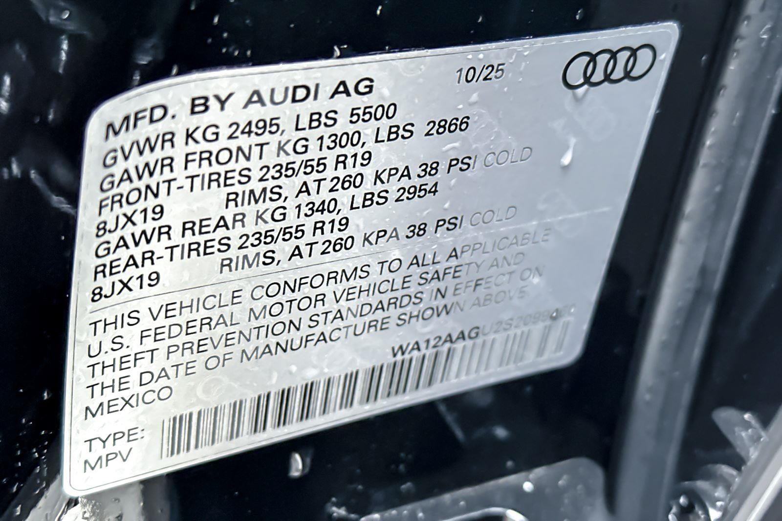 2025 Audi Q5 Premium Plus