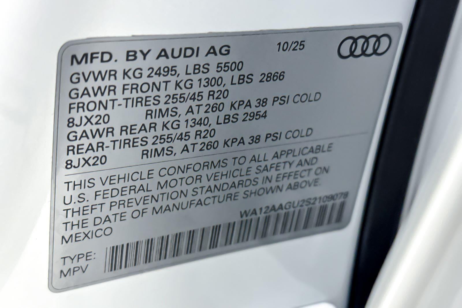 2025 Audi Q5 Premium Plus