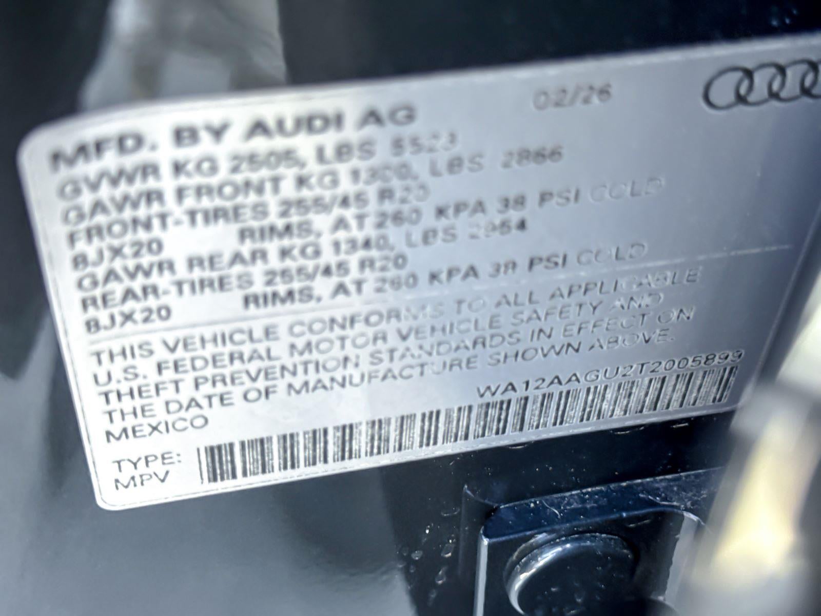 2026 Audi Q5 Premium Plus