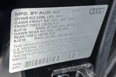 2025 Audi Q5 Premium Plus