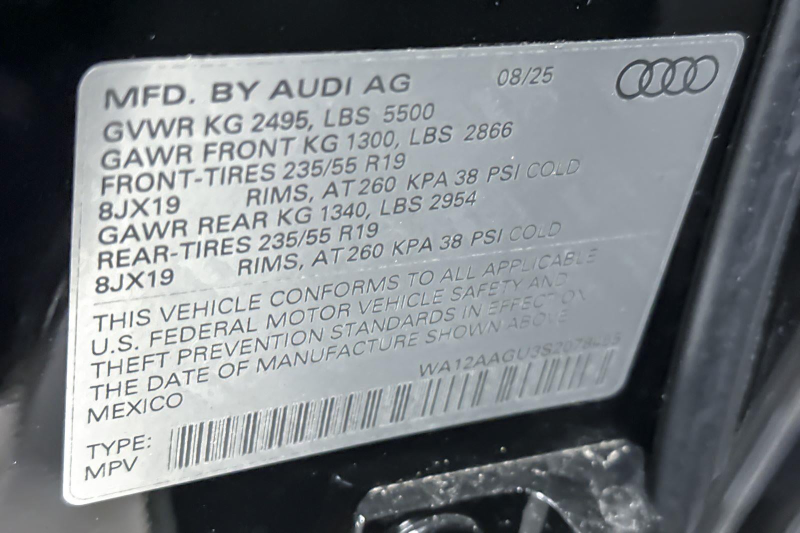 2025 Audi Q5 Premium Plus