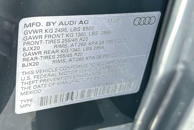 2025 Audi Q5 Premium Plus