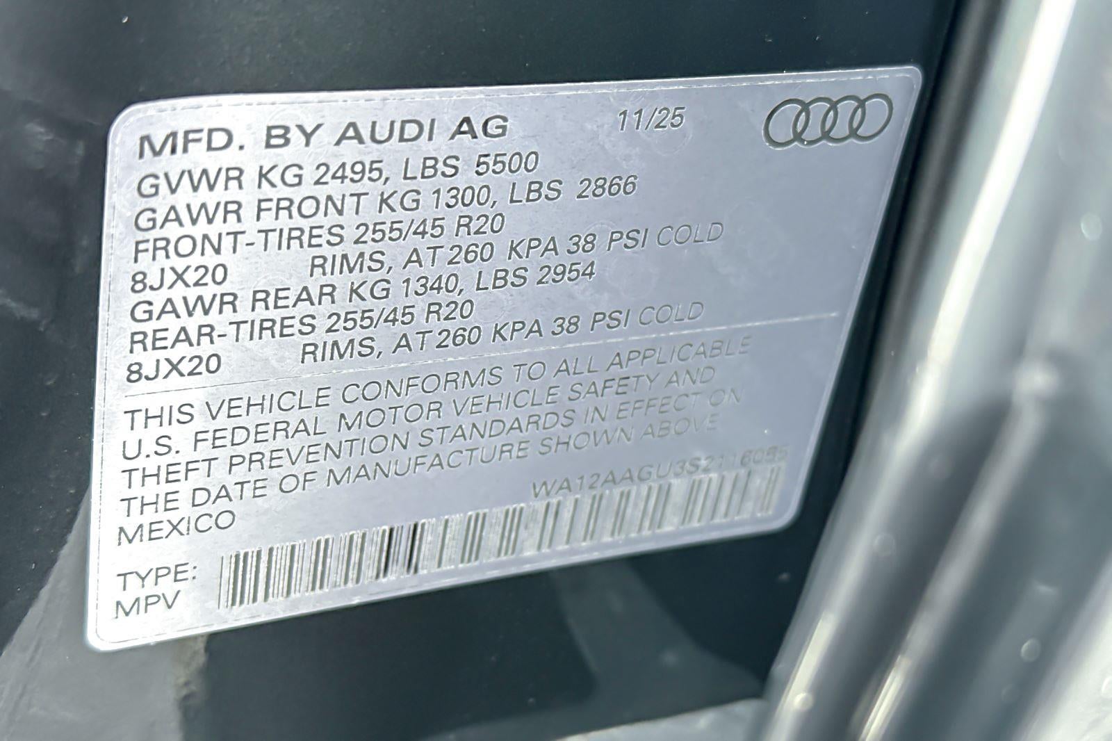 2025 Audi Q5 Premium Plus