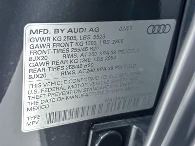 2026 Audi Q5 Premium Plus