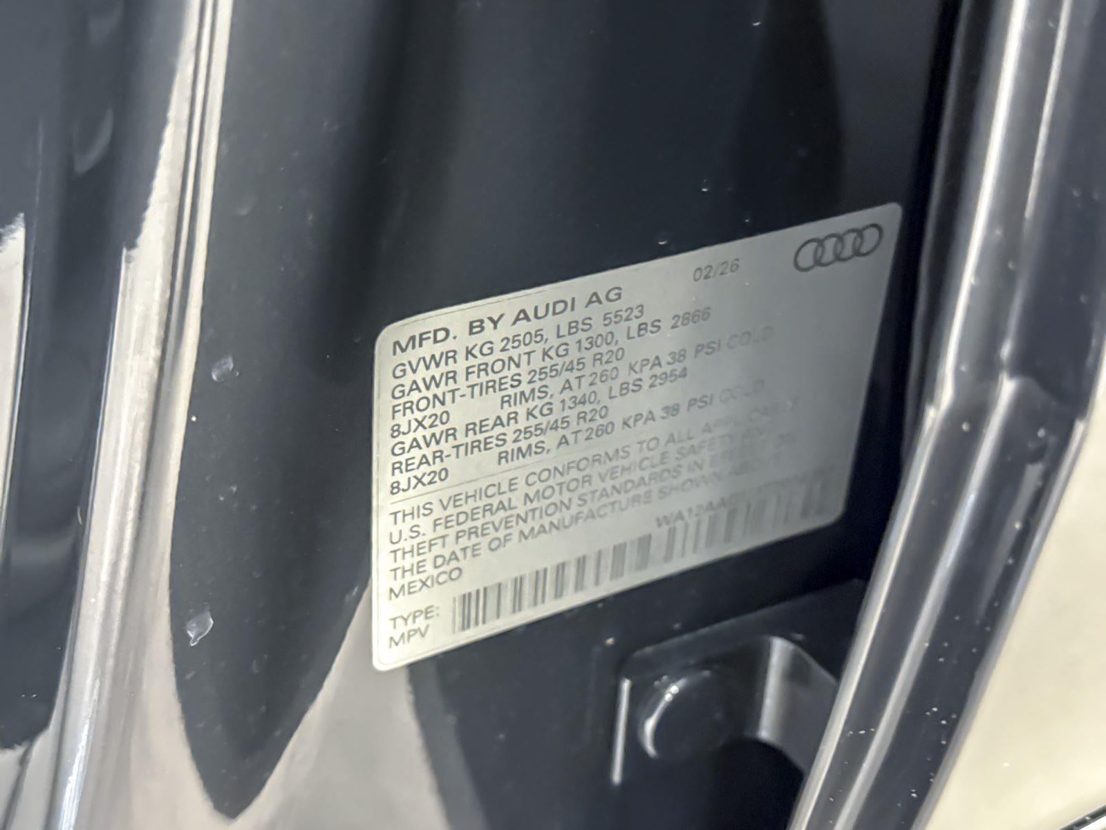 2026 Audi Q5 Premium Plus