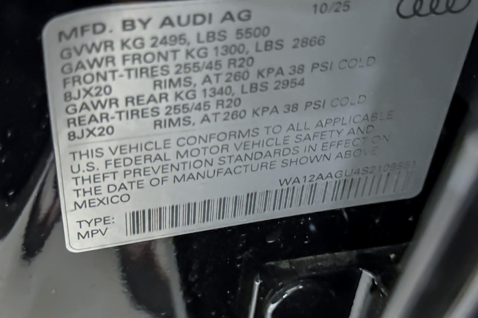 2025 Audi Q5 Premium Plus